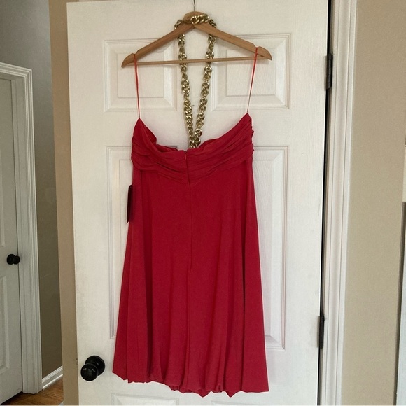 JS Collections Red Strapless Dress - Picture 7 of 12